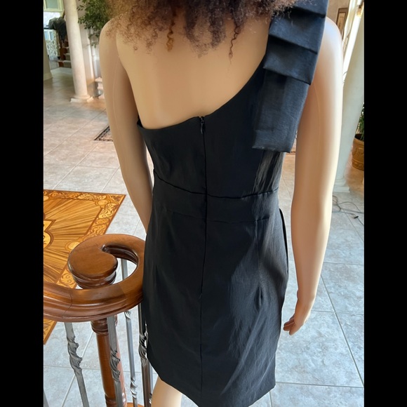 NWOT Betsy Adam Gorgeous Black Cocktail Dress Size10 - Picture 2 of 14